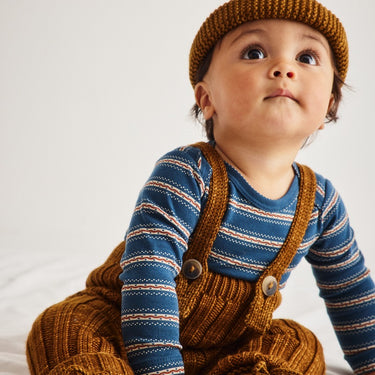 ★DROP1★2026AW★Misha & Puff ミーシャアンドパフ BABY RIB LONGIES NUTMEG B1194F26-221