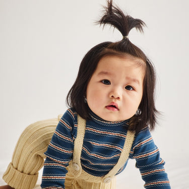 ★DROP1★2026AW★Misha & Puff ミーシャアンドパフ BABY RIB LONGIES SHORTBREAD B1194F26-1AA