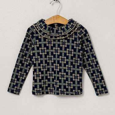 ★WINTER Collection★DROP1★Misha & Puff ミーシャアンドパフ SWEETHEART TOP MOONLIGHT RAILROAD FLORAL K3165W26-2BD