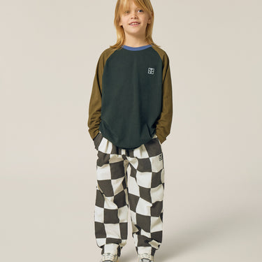 ★2026AW★The Campamento カンパメント Grey Color Block Tshirt GREY TC-AW26-29