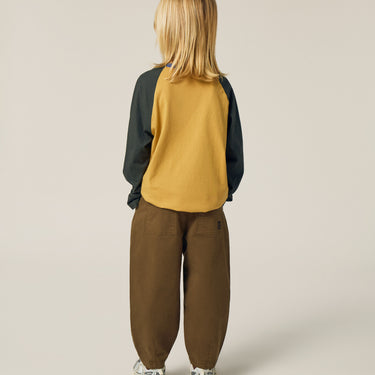 ★2026AW★The Campamento カンパメント Bear Color Block Tshirt YELLOW TC-AW26-23