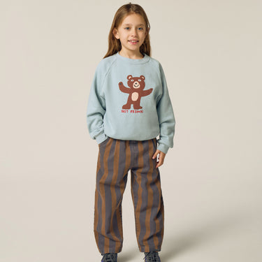 ★2026AW★The Campamento カンパメント Bear Light Blue Sweatshirt LIGHT BLUE TC-AW26-47
