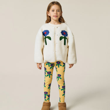 ★2026AW★The Campamento カンパメント Blue Daisies Leggings YELLOW TC-AW26-74