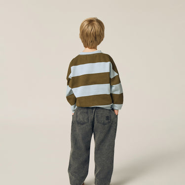 ★2026AW★The Campamento カンパメント Green Stripes Sweatshirt GREEN TC-AW26-53