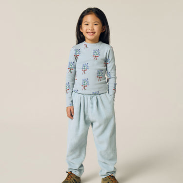 ★2026AW★The Campamento カンパメント Bouquets Light Blue Tshirt LIGHT BLUE TC-AW26-13