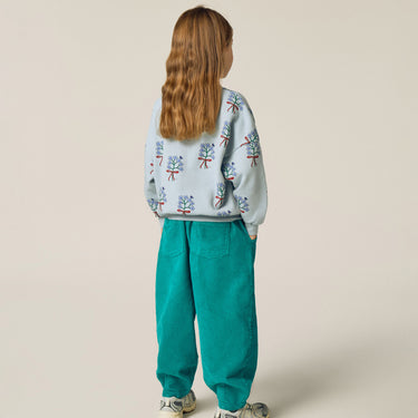 ★2026AW★The Campamento カンパメント Bouquets Light Blue Sweatshirt LIGHT BLUE TC-AW26-39