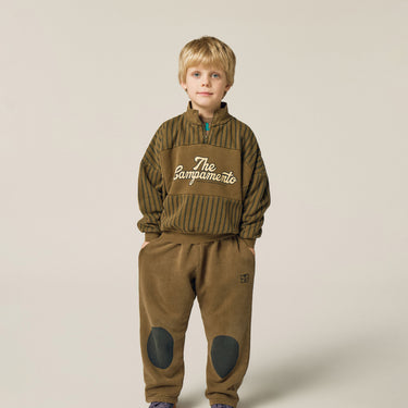 ★2026AW★The Campamento カンパメント The Campamento Stripes Sweatshirt GREEN TC-AW26-61