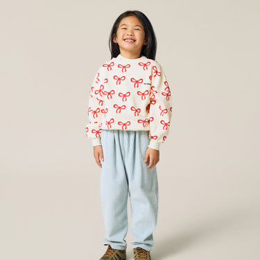 ★2026AW★The Campamento カンパメント Big Bows Sweatshirt ECRU TC-AW26-42