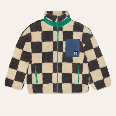 ★2026AW★The Campamento カンパメント Checked Teddy Jacket ECRU TC-AW26-118