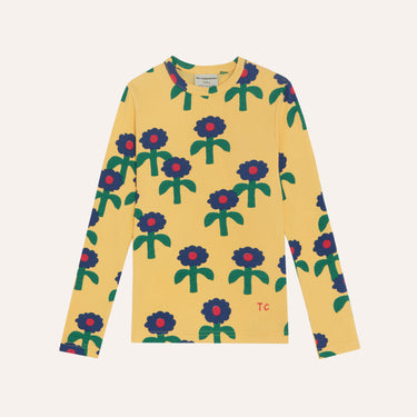 ★2026AW★The Campamento カンパメント Blue Daisies Allover Tshirt YELLOW TC-AW26-12