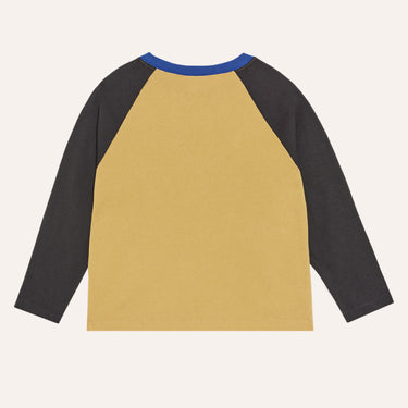 ★2026AW★The Campamento カンパメント Bear Color Block Tshirt YELLOW TC-AW26-23