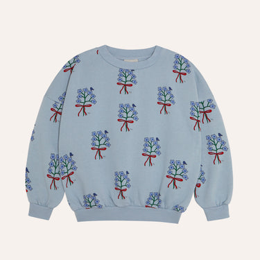 ★2026AW★The Campamento カンパメント Bouquets Light Blue Sweatshirt LIGHT BLUE TC-AW26-39