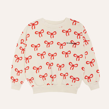 ★2026AW★The Campamento カンパメント Big Bows Sweatshirt ECRU TC-AW26-42
