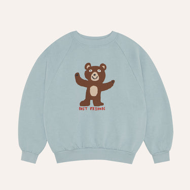 ★2026AW★The Campamento カンパメント Bear Light Blue Sweatshirt LIGHT BLUE TC-AW26-47