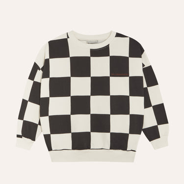 ★2026AW★The Campamento カンパメント Checked Sweatshirt ECRU TC-AW26-55