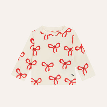 ★2026AW★The Campamento カンパメント Big Bows Baby Tshirt ECRU TC-AW26-BABY-05