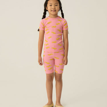 ★2026SS★The Campamento カンパメント Falling Stars Allover Tshirt PINK TC-SS26-12