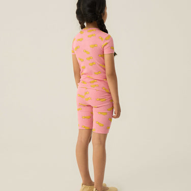 ★2026SS★The Campamento カンパメント Falling Stars Allover Tshirt PINK TC-SS26-12