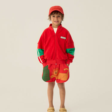 ★2026SS★The Campamento カンパメント Reading Lion Shorts RED TC-SS26-77