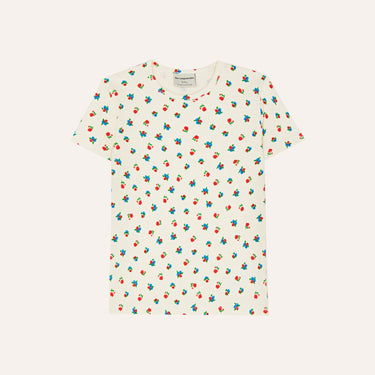 ★2026SS★The Campamento カンパメント Small Flowers Allover Tshirt ECRU TC-SS26-07