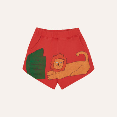 ★2026SS★The Campamento カンパメント Reading Lion Shorts RED TC-SS26-77