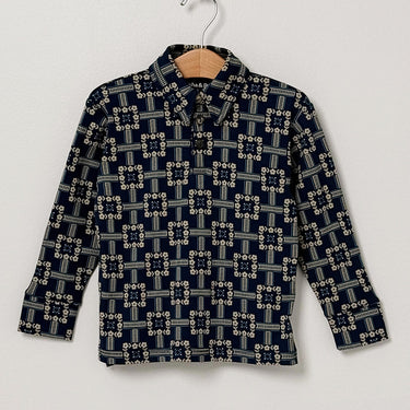 ★WINTER Collection★DROP1★Misha & Puff ミーシャアンドパフ TOMAS POLO MOONLIGHT RAILROAD FLORAL K3549W26-2BD