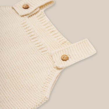 organic zoo オーガニックズー Undyed Cotton Knitted Salopette UCSALOP