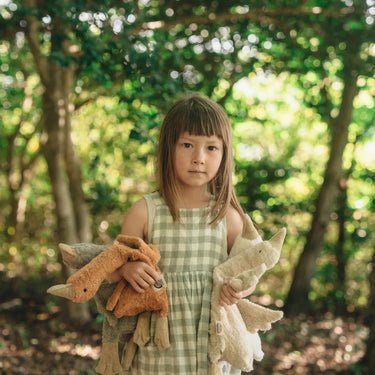 Senger Naturwelt ゼンガーナチュウェルト Cuddly animal Goose small rust ガチョウ チェリーピロー Sサイズ Y21069