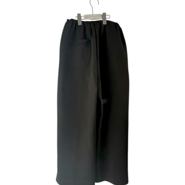 ★入荷済み★2026AW★frankygrow フランキーグロウ DOUBLE KNIT SLIT PANTS BLACK 26FWBT-399
