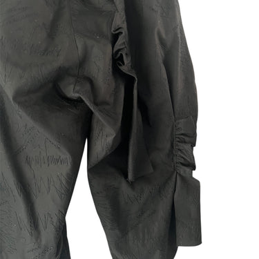 ★入荷済み★2026AW★frankygrow フランキーグロウ FULLY EMBROIDERED FRILL PANTS BLACK 26FWBT-402　