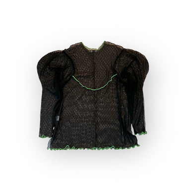 ★入荷済み★2026SS★frankygrow フランキーグロウ DOTS TULLE MELLOW SHEER TOPS BLACK 26SCS-522