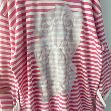★入荷済み★2025AW★frankygrow フランキーグロウ DEFORMED RIBS L/S TEE PINK BORDER 25FWCS-505