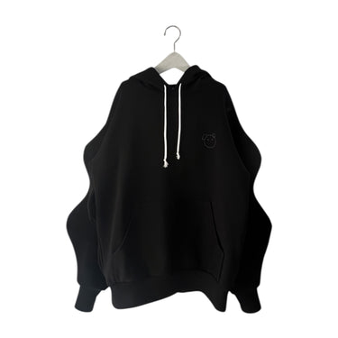 ★入荷済み★2026AW★frankygrow フランキーグロウ DOUBLE KNIT HOODIE BLACK 26FWCS-526