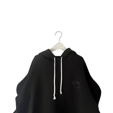 ★入荷済み★2026AW★frankygrow フランキーグロウ DOUBLE KNIT HOODIE BLACK 26FWCS-526