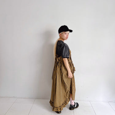 ★入荷済み★2026SS★frankygrow フランキーグロウ RIBBON ORGANDY CAP BLACK 26SHT-139