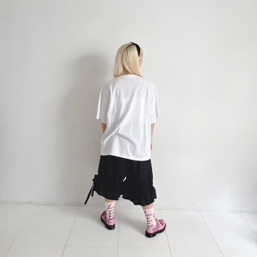 ★入荷済み★2026SS★frankygrow フランキーグロウ TWILL STRIPE SIDE LINE FRILL CULOTTES NAVY 26SBT-394