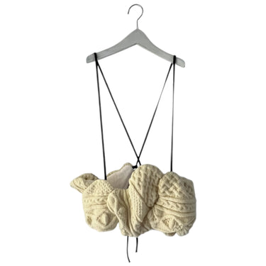 ★入荷済み★2026AW★frankygrow フランキーグロウ ALAN KNIT BUSTIER IVORY 26FWKTVT-144