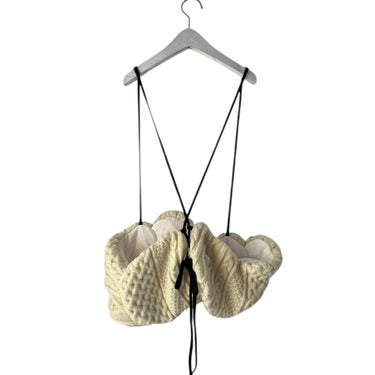 ★入荷済み★2026AW★frankygrow フランキーグロウ ALAN KNIT BUSTIER IVORY 26FWKTVT-144