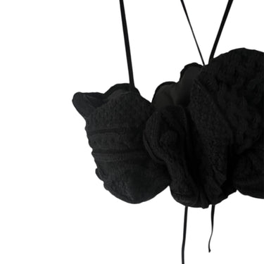 ★入荷済み★2026AW★frankygrow フランキーグロウ ALAN KNIT BUSTIER BLACK 26FWKTVT-144