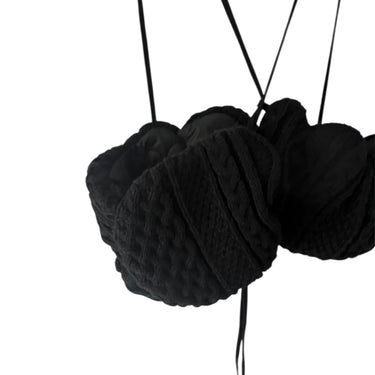 ★入荷済み★2026AW★frankygrow フランキーグロウ ALAN KNIT BUSTIER BLACK 26FWKTVT-144