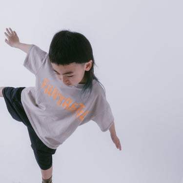 ★入荷済み★2026SS★minnano×frankygrow GRARHIC TEE – FA BEIGE BROWN MF26SCS-008
