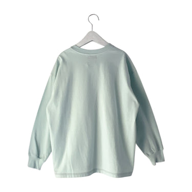 ★入荷済み★2026AW★minnano×frankygrow GRAPHIC L/S TEE LIGHT BLUE MF26FWCS-011