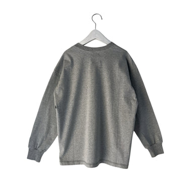 ★入荷済み★2026AW★minnano×frankygrow GRAPHIC L/S TEE GRAY MF26FWCS-011