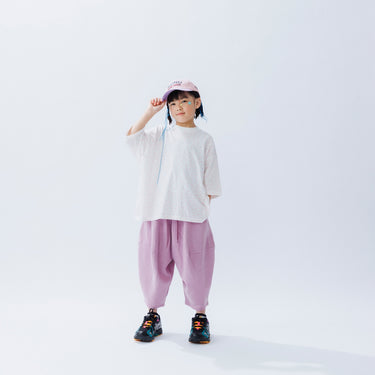 ★入荷済み★2026SS★nunuforme ヌヌフォルム ミニinuinuプリントT White×Pink nb-005-003