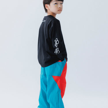 ★入荷済み★2026SS★nunuforme ヌヌフォルム フラワープリントT Black nt25-007-09