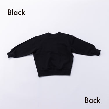 ★入荷済み★2026AW★nunuforme ヌヌフォルム NNFM ワッペントレーナー Black nt26-002-02