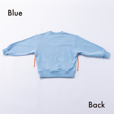 ★入荷済み★2026AW★nunuforme ヌヌフォルム ロープ刺繍 トレーナー Blue nt26-002-11