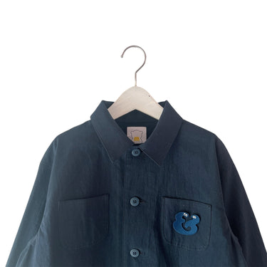 ★入荷済み★2025AW★minnano×frankygrow HORSE CLOTH VINTAGE COVERALL NAVY MF25FWOT-003