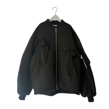 ★入荷済み★2026AW★frankygrow フランキーグロウ FULLY EMBROIDERED FRILL MA-1 BLACK ADULT 26FWOT-132