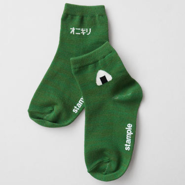 stample スタンプル 靴下 ごはんもん ショートソックス ３Ｐ 73019
